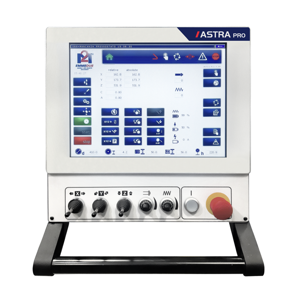 Consolle moveable with 15″ Multi Touch Interface