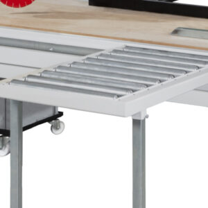 Idle roller table - front or back