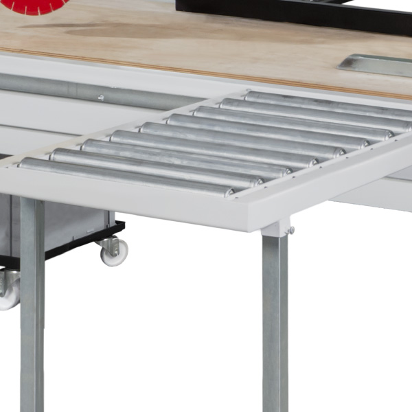 Idle roller table – front or back